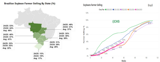 豆粕：巴西收获明显加快